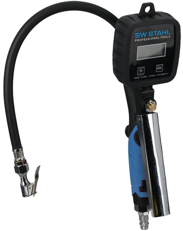 Sw stahl reifenfüllmessgerät 25100l compressed air tire infla sw steel, 14 bar, digital