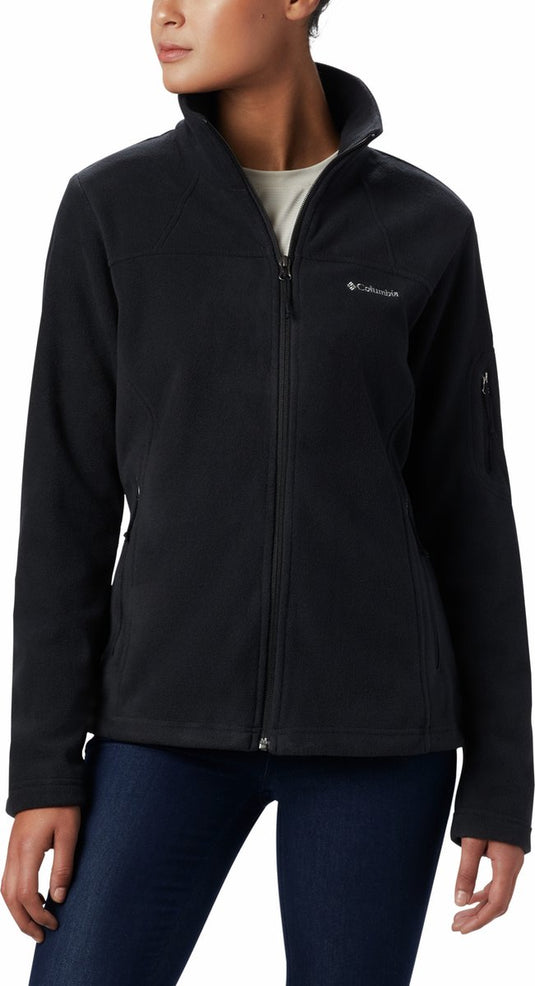 Columbia fast trek™ ii jacket fleece vest - fleecevest voor dames - outdoorvest - zwart - maat xs