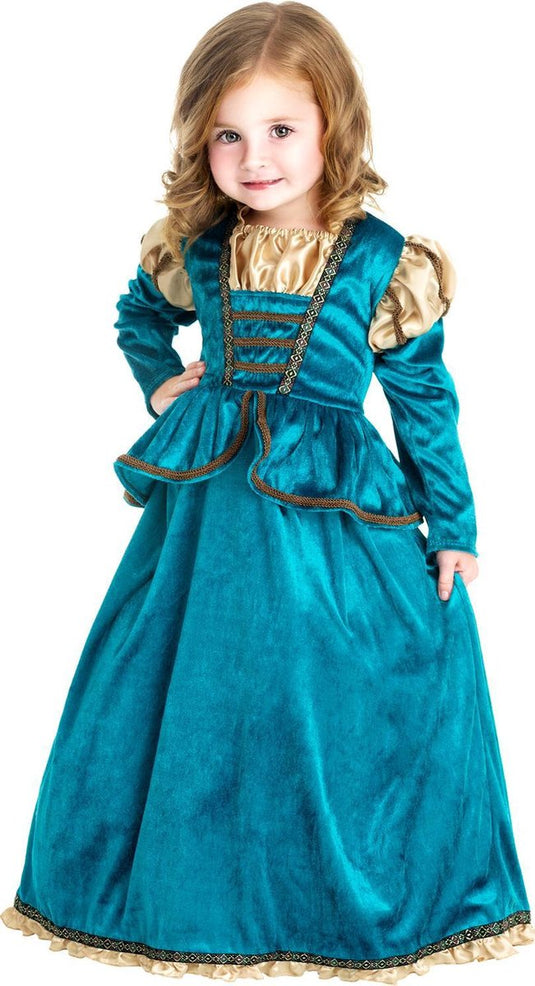Little adventures - brave jurk merida jurk - maat 116 128