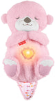 Fisher-price bedtijd otter - roze pluchen babyspeelgoed