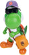 Jakks super mario galaxy film – 13 cm figuurserie – yoshi-figuur met hoed, zonnebril en tas
