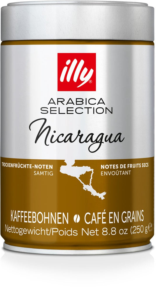 Illy nicaragua koffiebonen - 6 x 250 gram
