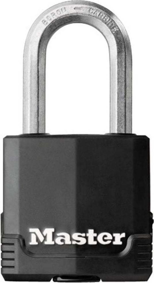 Master-lock masterlock excell hangslot zwart 49 mm - beugellengte 38 mm