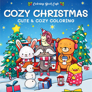 Rebo publishers cozy christmas - cute cozy kleurboek