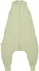 Meyco baby - 104 cm - uni baby zomer slaapoverall jumper - pre-washed hydrofiel - soft olive - 104cm