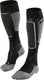 Falke sk4 warm dun wol functioneel materiaal skisokken dames zwart - maat 41-42