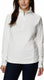 Columbia glacial™ iv 1 2 zip fleece trui - fleecetrui met halve rits - outdoortrui dames - wit - maat s