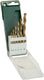 Bosch - 6-delige metaalboorset hss-tin, din 338 2,0; 3,0; 4,0; 5,0; 6,0; 8,0 mm