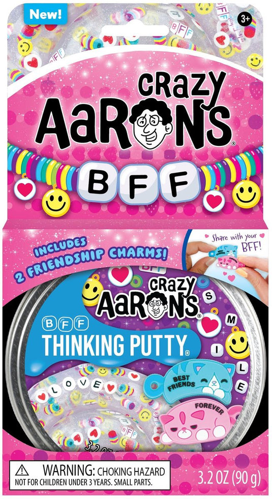 Crazy aaron's kneedklei bff - kleurrijke silicone klei speelgoed.