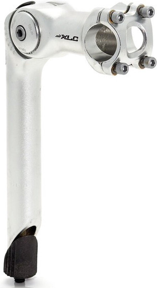 Xlc st-t02 stuurpen - city trekking - aluminium - verstelbaar 1 1 8 - 25.4mm 180 120mm - zilver