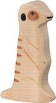 Holztiger wildernis - stokstaartje - 1,9x3,8x6,5cm - houten figuur - handgemaakt
