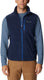 Columbia fast trek™ fleece vest heren outdoorvest - collegiate navy