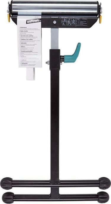 Wolfcraft - opvouwbare zaagbok - schraag - onderstel afkortzaag - 50 kg 63-100 cm - universele rolbok - 10 jaar garantie - 6102300