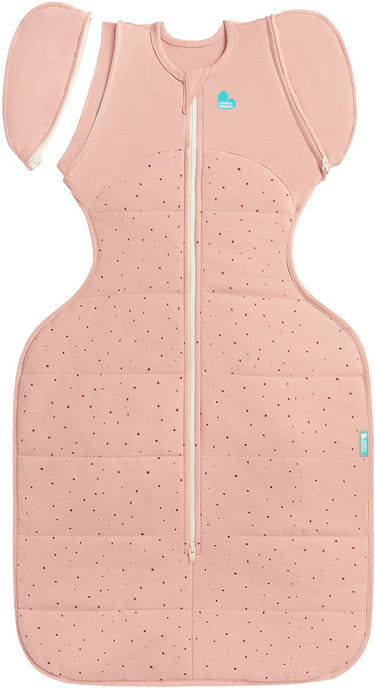 Love to dream ™ babyslaapzak swaddle up™ - inbakeren afbouwen - baby 3-6 maanden - 6-8.5 kg - winter - rose
