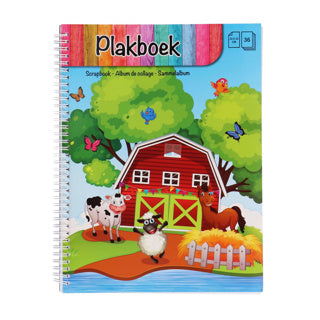Schets plakboek a4 ringband 36 pagina's | 6 stuks