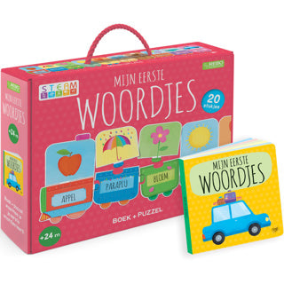 Rebo publishers boek en puzzel - mijn eerste woordjes