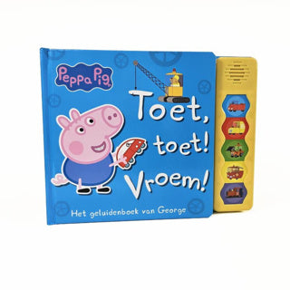 Boek peppa pig geluidenboek toet toet vroem