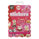 Stickerboek 20 vellen, 11x18 cm | 4 stuks