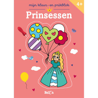 Load image into Gallery viewer, Standaard uitgeverij prikblok prinsessen | 2 stuks
