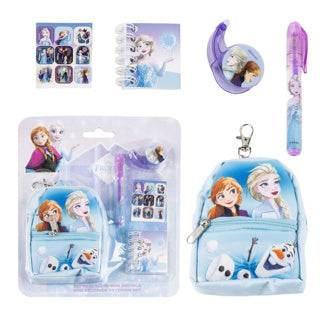 Load image into Gallery viewer, Mini rugtas sleutelhanger set frozen | 2 stuks
