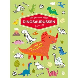 Load image into Gallery viewer, Boek groot kleurboek dinosaurussen | 2 stuks
