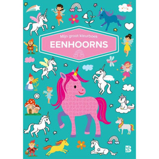 Standaard uitgeverij mijn groot kleurboek - eenhoorns