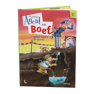 Boek agent en boef - gekte onder de grond