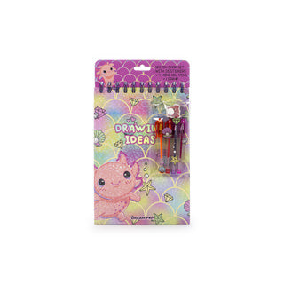 Dream pop schets en stickerboek axeloty