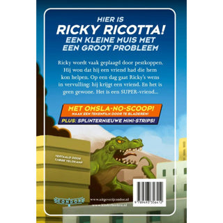Boek ricky ricotta's superrobot