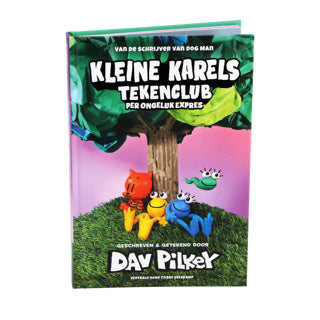 Wpg kleine karels tekenclub 3 per ongeluk expres - kinderboek