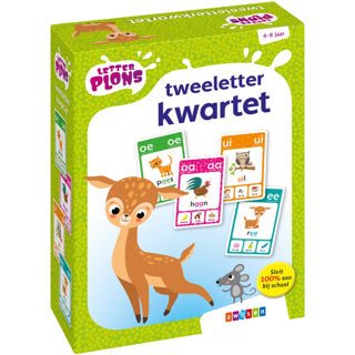 Zwijsen letterplons tweeletter kwartet
