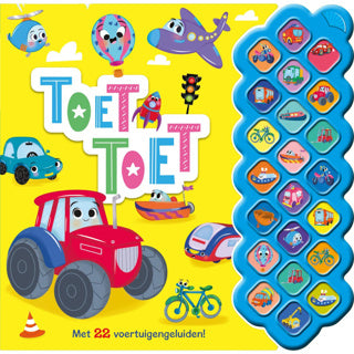Load image into Gallery viewer, Rebo publishers geluidenboek toet-toet 22 geluiden
