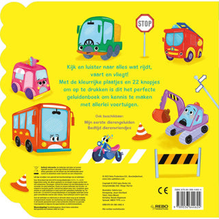 Load image into Gallery viewer, Rebo publishers geluidenboek toet-toet 22 geluiden
