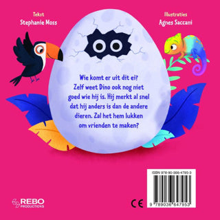 Boek de allereerste dino