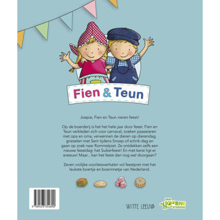 Load image into Gallery viewer, Boek fien en teun vieren feest
