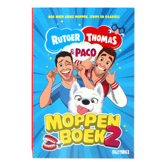Boek moppenboek rutger, thomas en paco 2