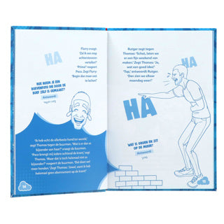 Boek moppenboek rutger, thomas en paco 2