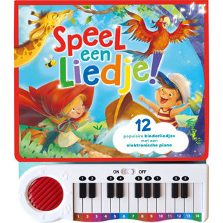 Load image into Gallery viewer, Geluidenboek speel een liedje! pianoboek
