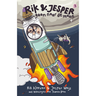 Afbeelding laden in galerijviewer, Boek rik en jesper gaan naar de maan
