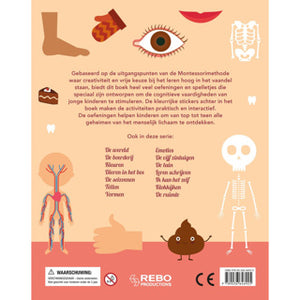 Boek oefenboek menselijk lichaam | 2 stuks