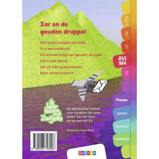 Zwijsen boek avi m4 zar en de gouden druppel