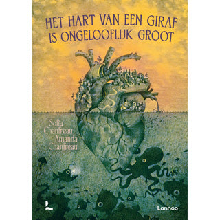 Load image into Gallery viewer, Centraal boekhuis het hart van een giraf is ongelooflijk groot
