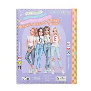 Topmodel beste vriendinnen boek | 8 stuks