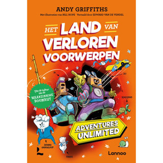 Boek adventures unlimited - het land van de verloren voorwerpen