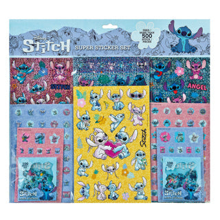 Undercover super stickerset stitch, 500dlg.