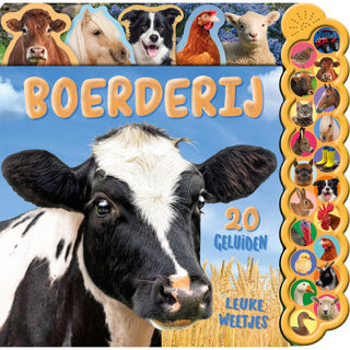 Load image into Gallery viewer, Boek geluidenboek boerderij
