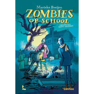 Boek zombies op school