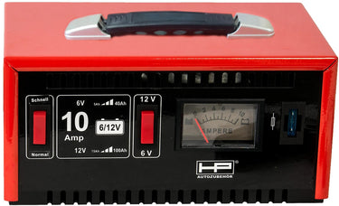 Hp batterieladegerät charger 6 12v 10a 15-120ah, metal