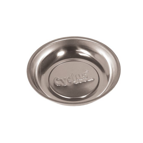Cycplus Magneetschotel RVS rond Cyclus 720602