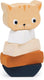 Mentari stapelaar - kitten - 6x2,5x11,5cm - hout - 1 jaar